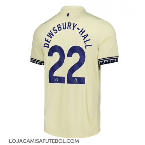 Camisa de Futebol Everton Kiernan Dewsbury-Hall #22 Equipamento Secundário 2025-26 Manga Curta